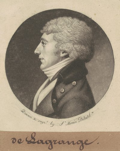 Joseph E. G. M. de la Grange by Charles B. J. Févret de Saint Mémin