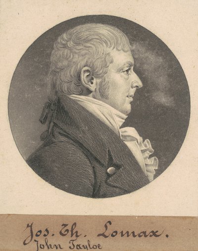 Landon Carter II by Charles B. J. Févret de Saint Mémin
