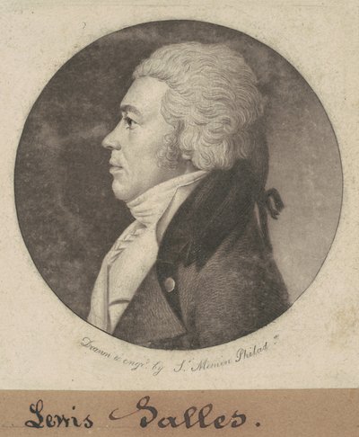 Lewis Salles by Charles B. J. Févret de Saint Mémin