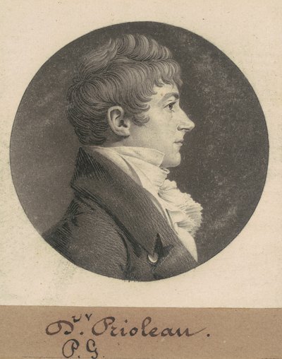 Philip Gendron Prioleau by Charles B. J. Févret de Saint Mémin