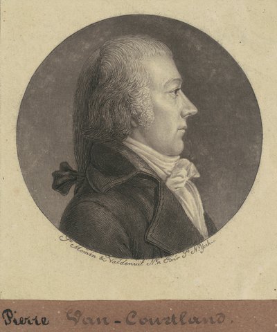 Pierre Van Cortlandt, Jr. by Charles B. J. Févret de Saint Mémin