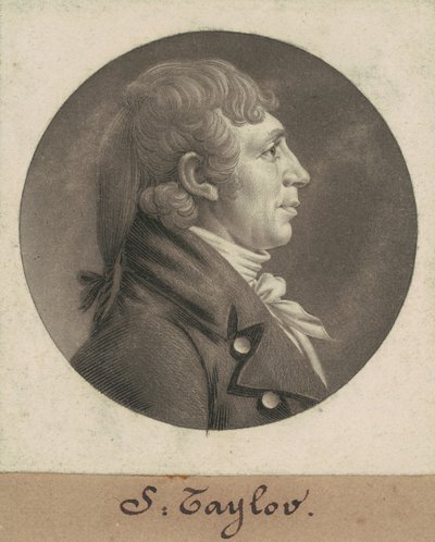S. Taylor by Charles B. J. Févret de Saint Mémin