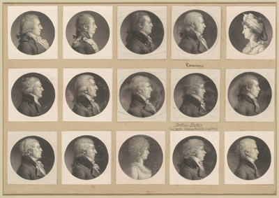 Saint-Mémin Collection of Portraits, Group 53 by Charles B. J. Févret de Saint Mémin