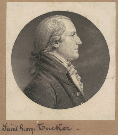 Saint George Tucker by Charles B. J. Févret de Saint Mémin
