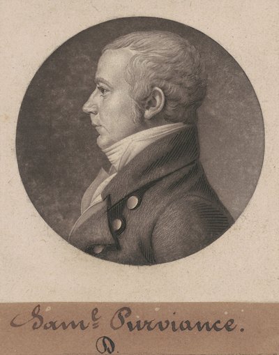 Samuel Dinsmore Purviance by Charles B. J. Févret de Saint Mémin