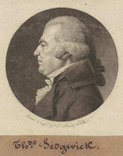 Theodore Sedgwick by Charles B. J. Févret de Saint Mémin