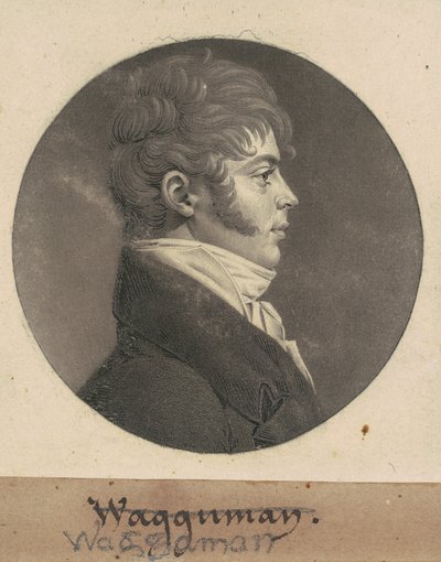 Thomas Ennalls Waggaman by Charles B. J. Févret de Saint Mémin