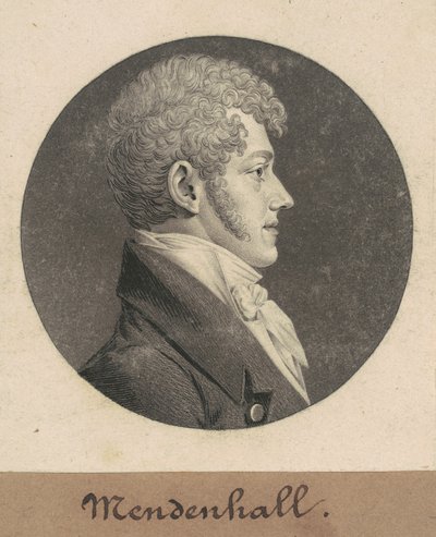 Thomas Mendenhall, Jr. by Charles B. J. Févret de Saint Mémin