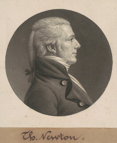 Thomas Newton, Jr. by Charles B. J. Févret de Saint Mémin
