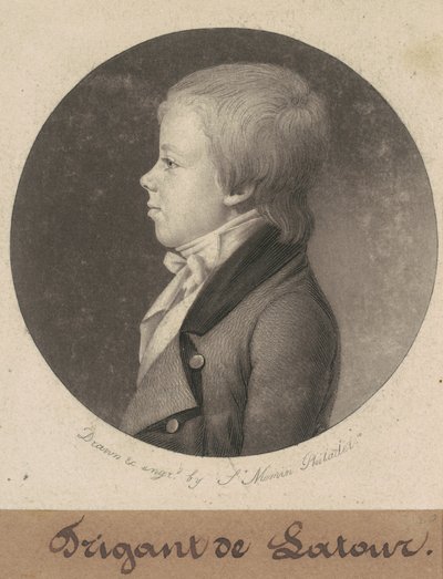 Trigant de la Tour by Charles B. J. Févret de Saint Mémin