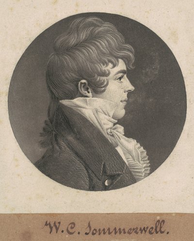 William Clarke Sommerville by Charles B. J. Févret de Saint Mémin