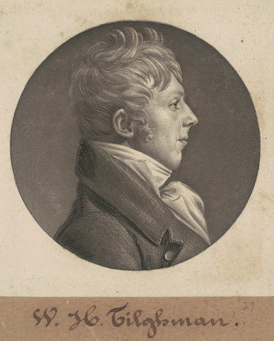 William Helmsley Tilghman by Charles B. J. Févret de Saint Mémin
