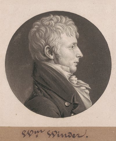 William Henry Winder by Charles B. J. Févret de Saint Mémin