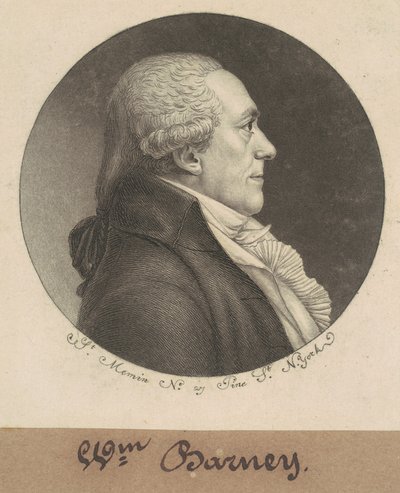 William Stevenson Barney by Charles B. J. Févret de Saint Mémin