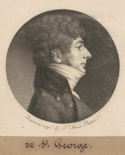 de St. George by Charles B. J. Févret de Saint Mémin