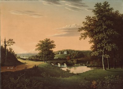 Point Breeze, the Estate of Joseph-Napoléon Bonaparte at Bordentown, New Jersey, 1817-20 by Charles B. Lawrence