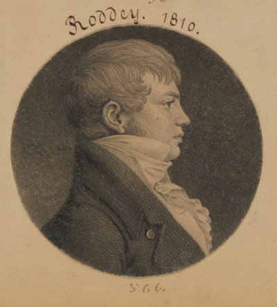 Roddey by Charles Balthazar Julien Févret de Saint-Mémin