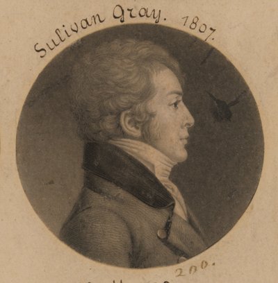 Sulivan Gray by Charles Balthazar Julien Févret de Saint-Mémin