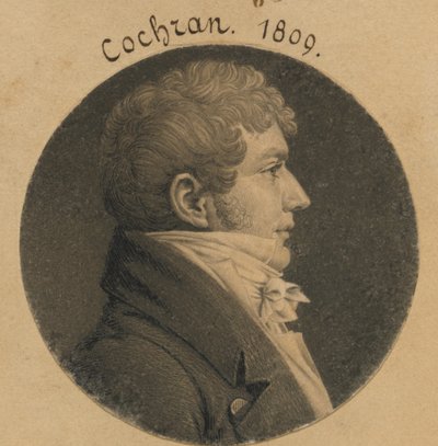 Thomas Cochran by Charles Balthazar Julien Févret de Saint-Mémin