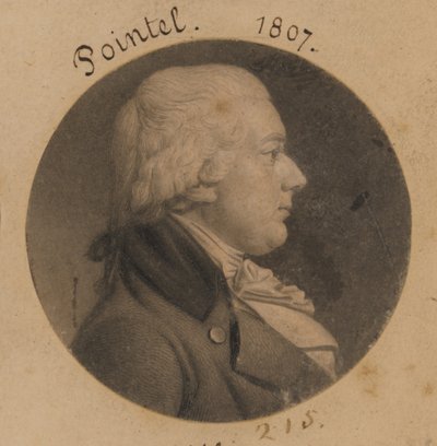 William Poyntell by Charles Balthazar Julien Févret de Saint-Mémin