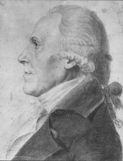Portrait of a Man by Charles Balthazar Julien Févret de Saint Mémin