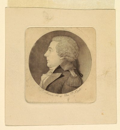 Portrait of a Young Man by Charles Balthazar Julien Févret de Saint Mémin