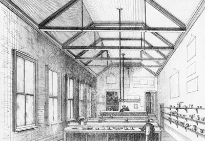 Chemical Laboratory, Dulwich College by Charles Barry