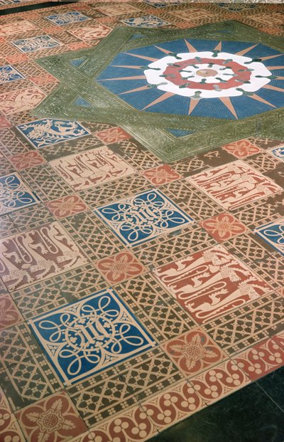 Lobby Floor in the House of Lords (detail) by Charles Barry