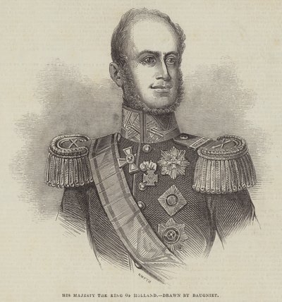 His Majesty the King of Holland by Charles Baugniet
