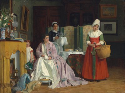 The New Servant by Charles Baugniet