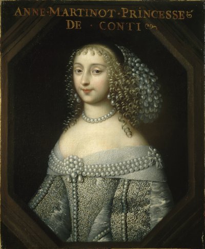 Anne Marie Martinozzi, Princess of Conti by Charles Beaubrun