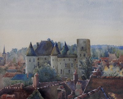 Chateau de Nemours, c.1904 by Charles Bernier