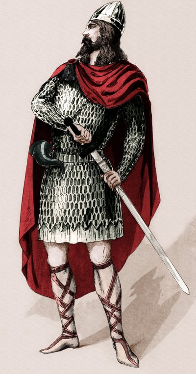 French Knight Roland de Roncevaux by Charles Bianchini