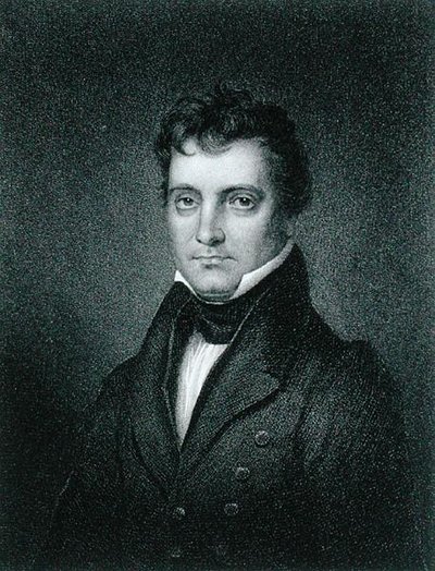 Josiah Stoddard Johnson (1784-1833) engraved by James Barton Longacre (1794-1869) by Charles Bird (after) King