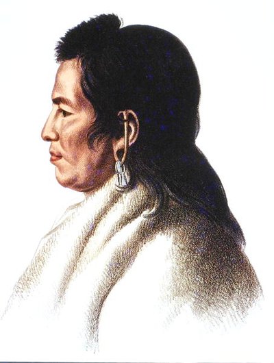 Shahaka (Big White) chief of the Mandan people by Charles Bird (after) King