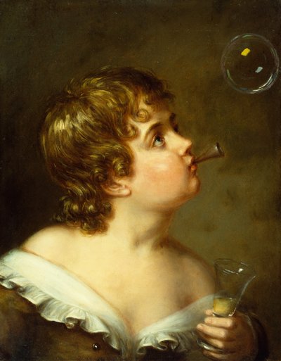 Blowing Bubbles by Charles Bird King
