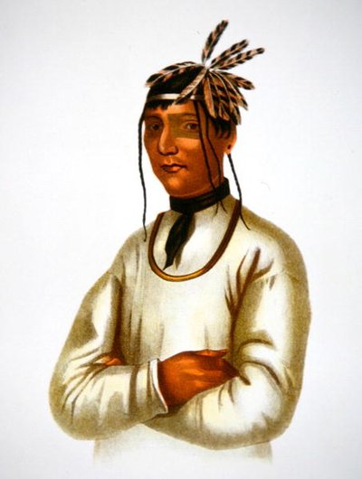 Caatousee of the Chippewa Tribe by Charles Bird King