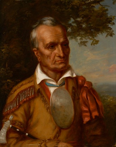 Red Jacket, Seneca Chief (Sagoyewatha) (ca. 1758-1830) by Charles Bird King