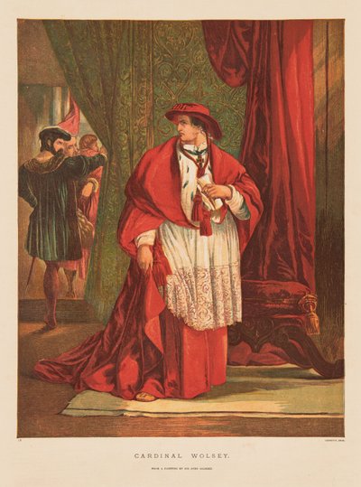 Cardinal Thomas Wolsey by Charles Blair & Leighton George Cargill (1826 95) (Leighton Bros) Leighton