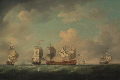 Capture of the French Treasure Ships Marquis d