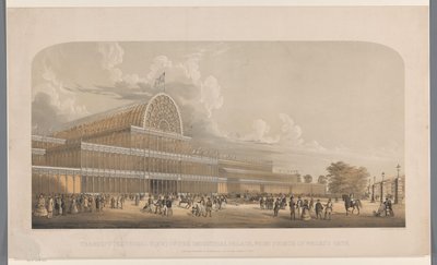 View of the Crystal Palace (Transept of the Industrial Palace, from Prince of Wales