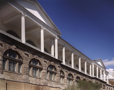 Cameron Gallery at the Catherine Palace in Tsarskoye Selo. Colonnade of the top-floor, 1783-1785 by Charles Cameron