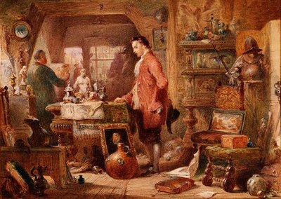 The Antique Shop by Charles Cattermole