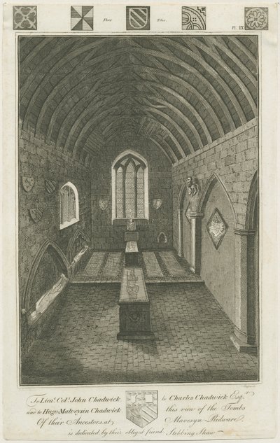 Mavesyn Ridware - Mortuary Chapel of the Mavesyns by Charles Chadwick