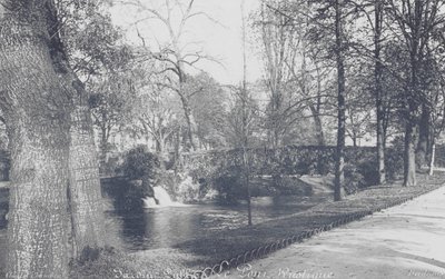 Bordeaux: Jardin-Public, the Rustic Bridge by Charles Chambon