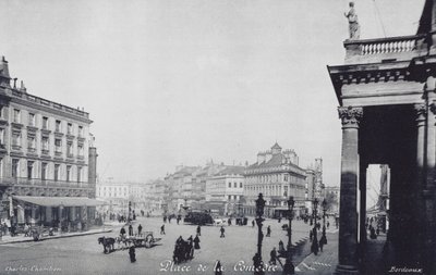 Bordeaux: Place de la Comedie by Charles Chambon