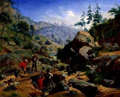 Miners in the Sierras by Charles Christian Nahl, August Wenderoth