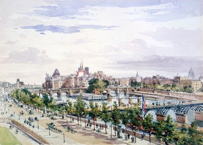 Paris, from the Window of the Salle d
