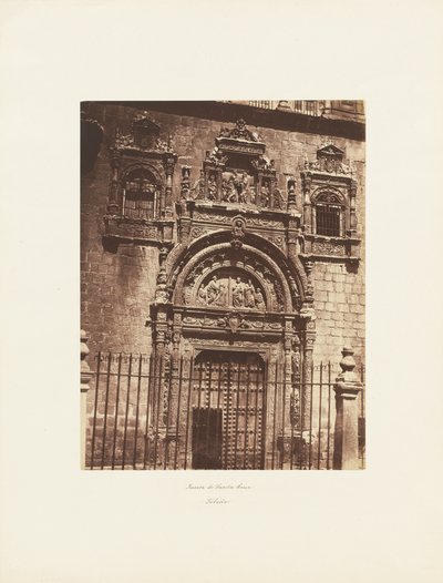 Puerta de Santa Cruz, Toledo by Charles Clifford