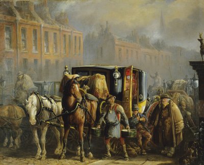 A London Cab by Charles Cooper Henderson